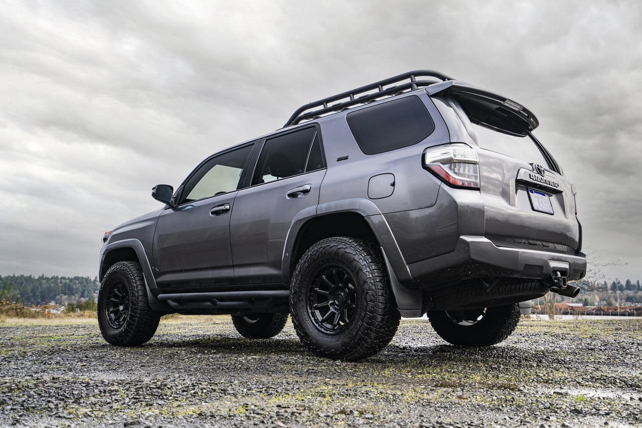 Detail view of 2020 Toyota 4Runner with truck suv wheels