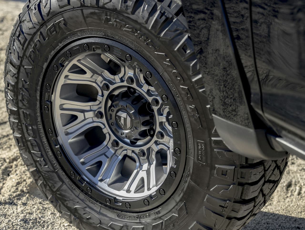 Interior of 2020 Toyota 4Runner with wheels