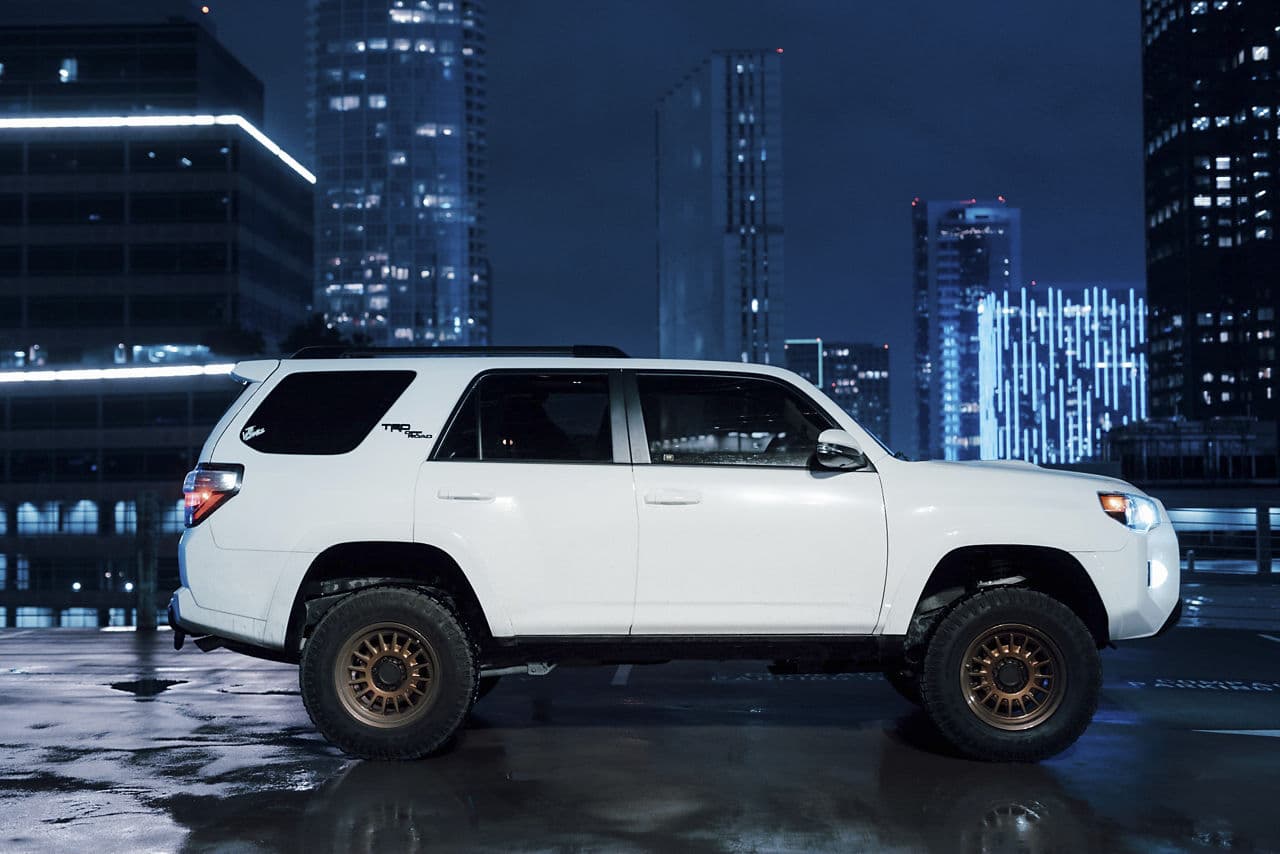 Detail view of 2020 Toyota 4Runner with wheels