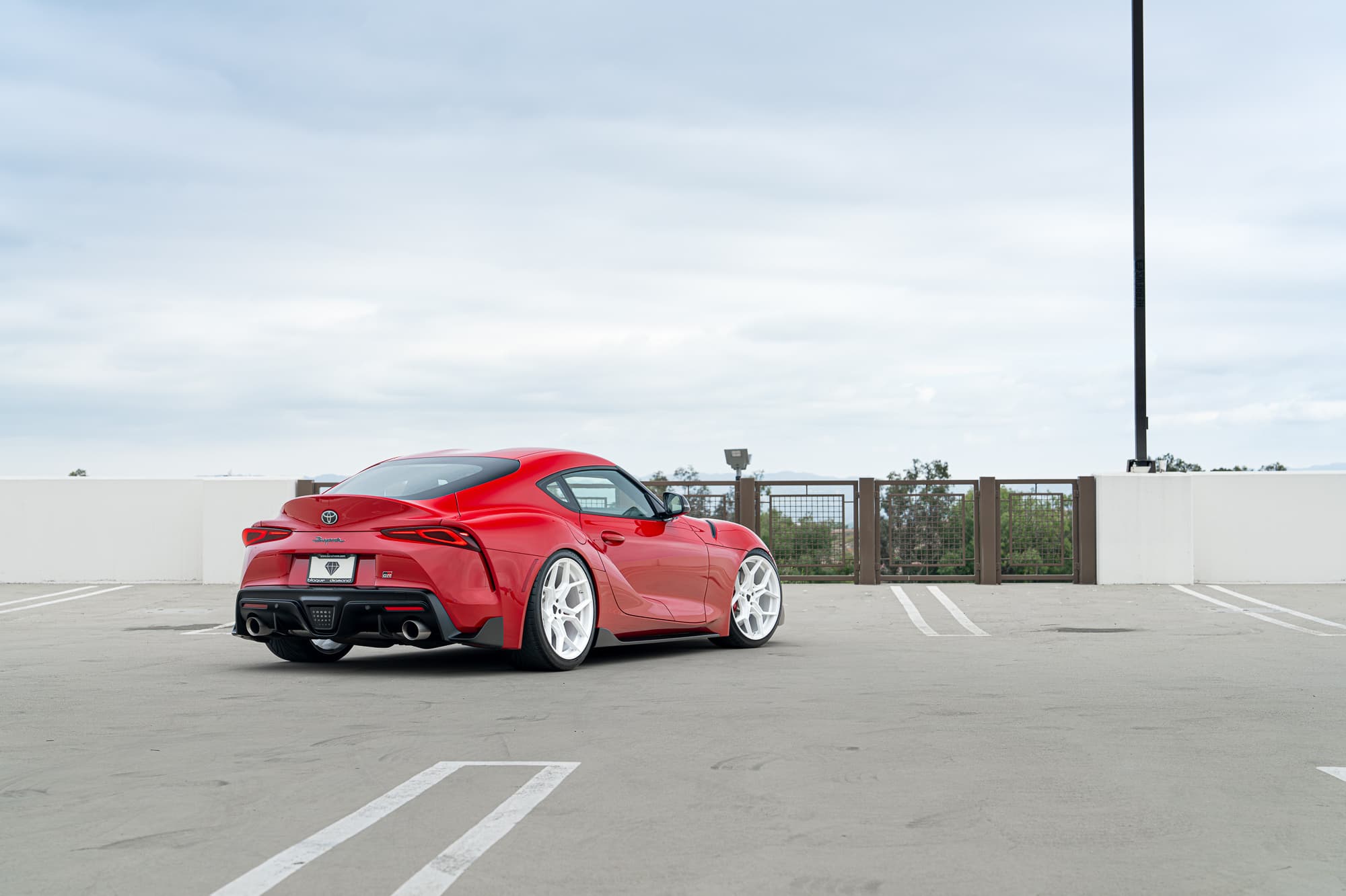 2020 Toyota Supra — custom build, interior
