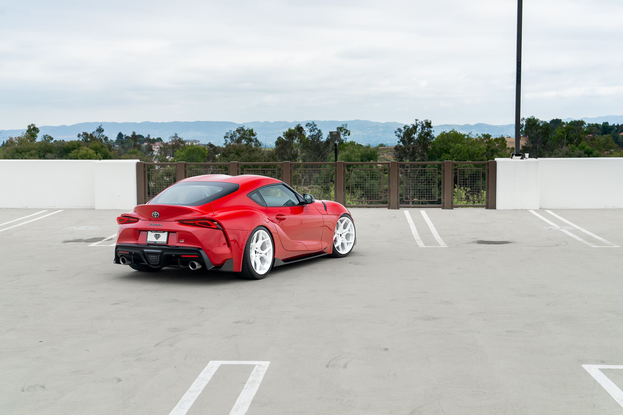 2020 Toyota Supra — custom build, detail view