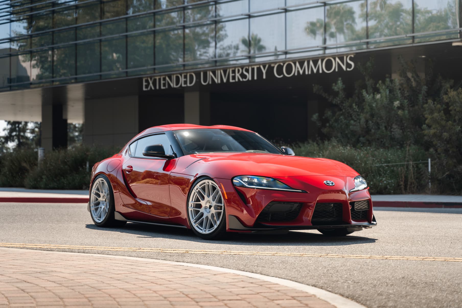 2020 Toyota Supra — custom build, side profile