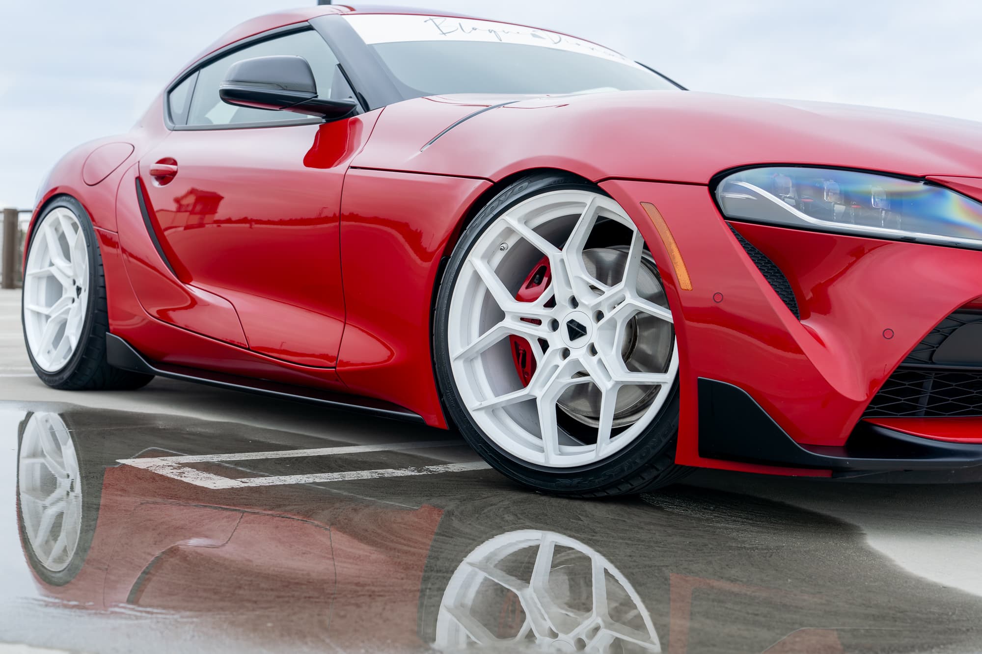 2020 Toyota Supra — custom build, rear view