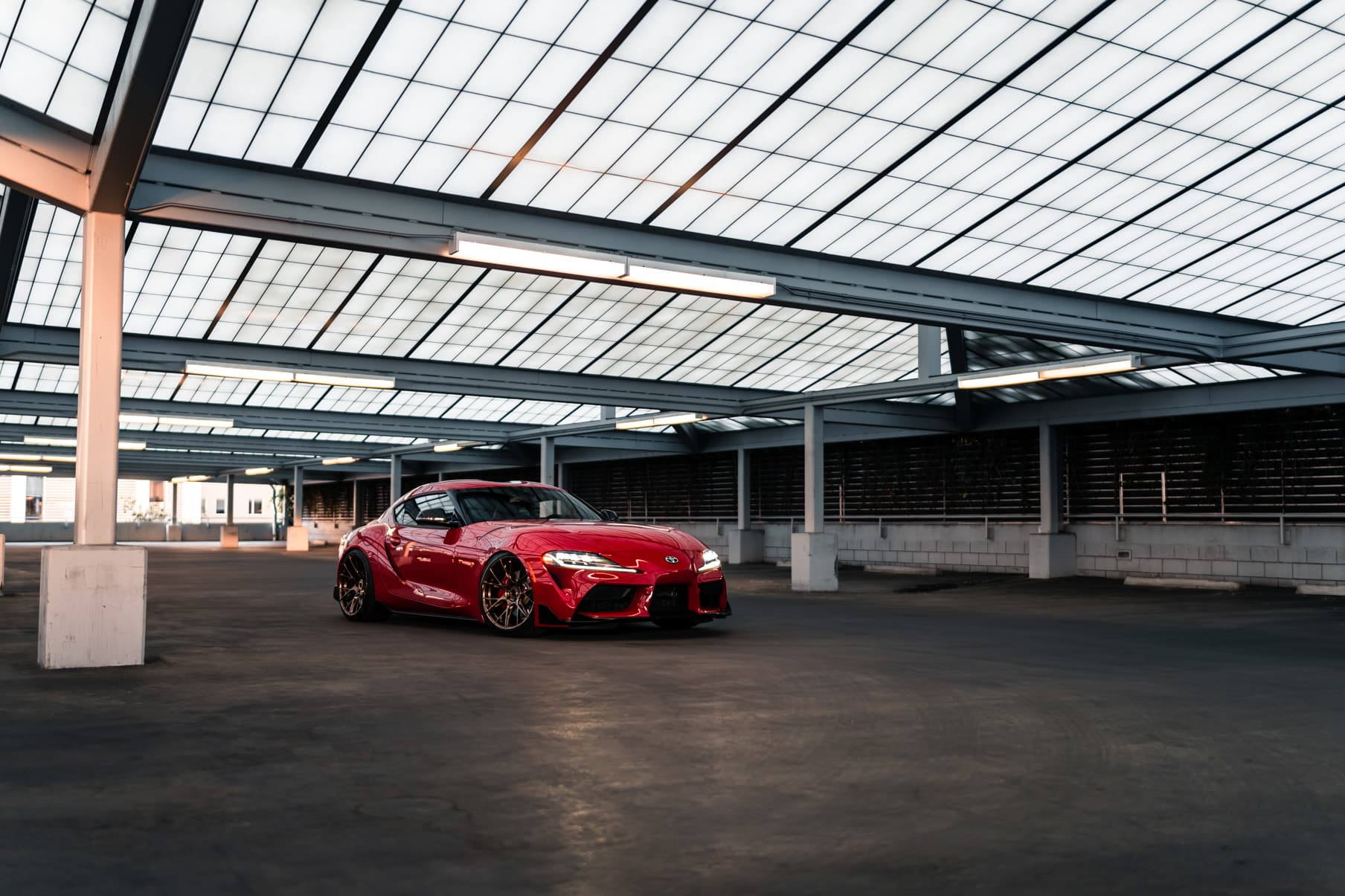 2020 Toyota Supra — wheels, rear view