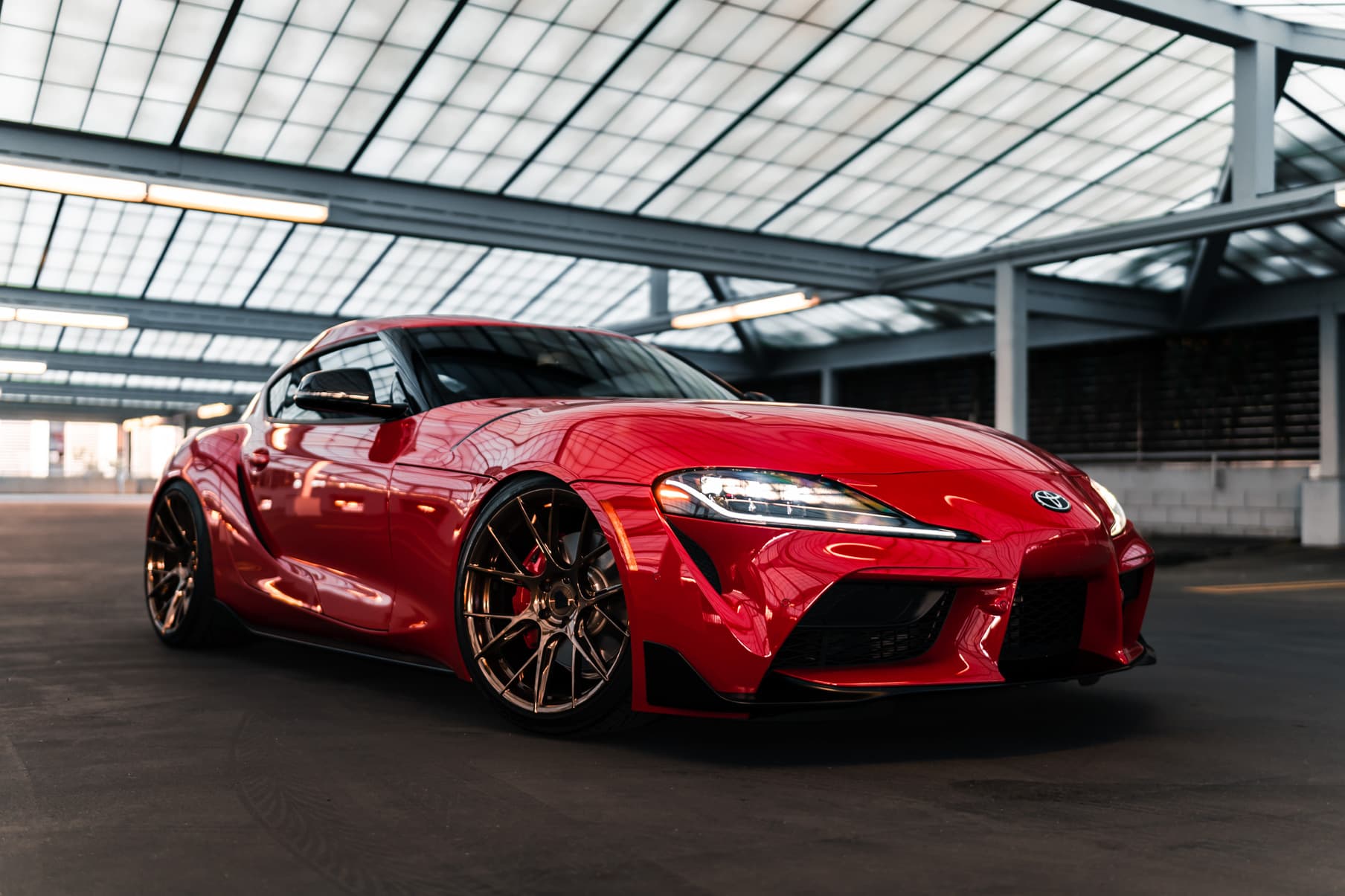 2020 Toyota Supra — wheels, interior