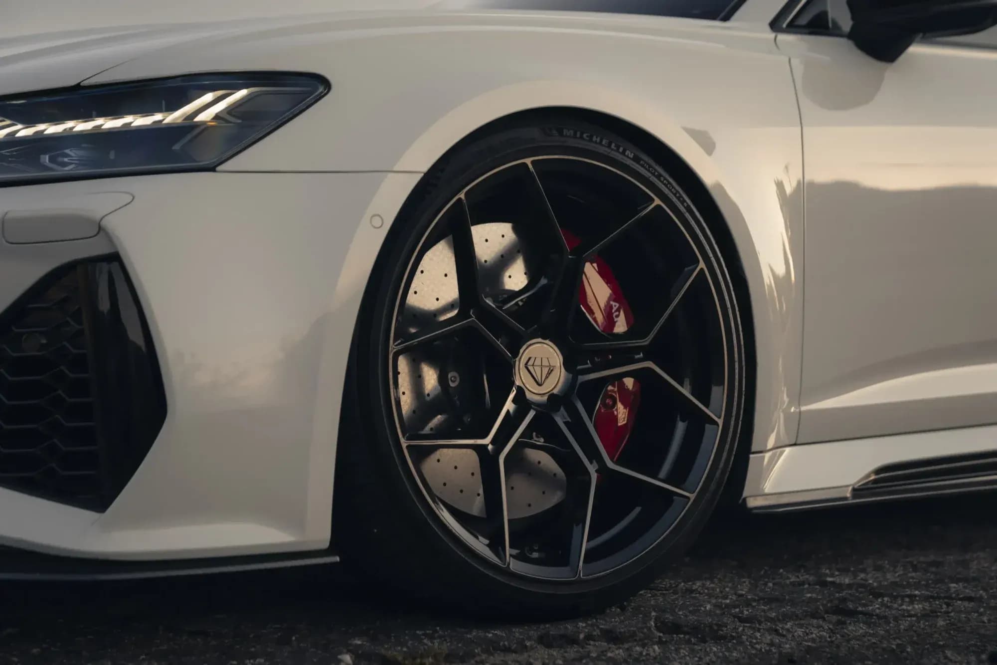 2021 Audi RS6 Avant — wheels, rear view