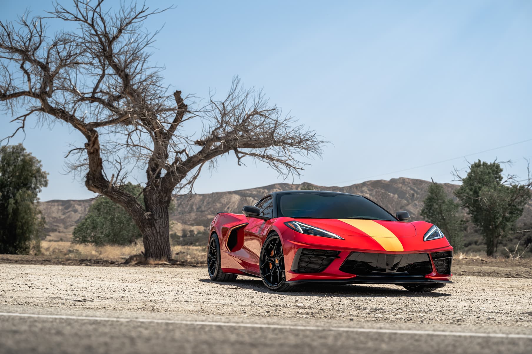 2021 Chevrolet Corvette C8 — custom build, side profile