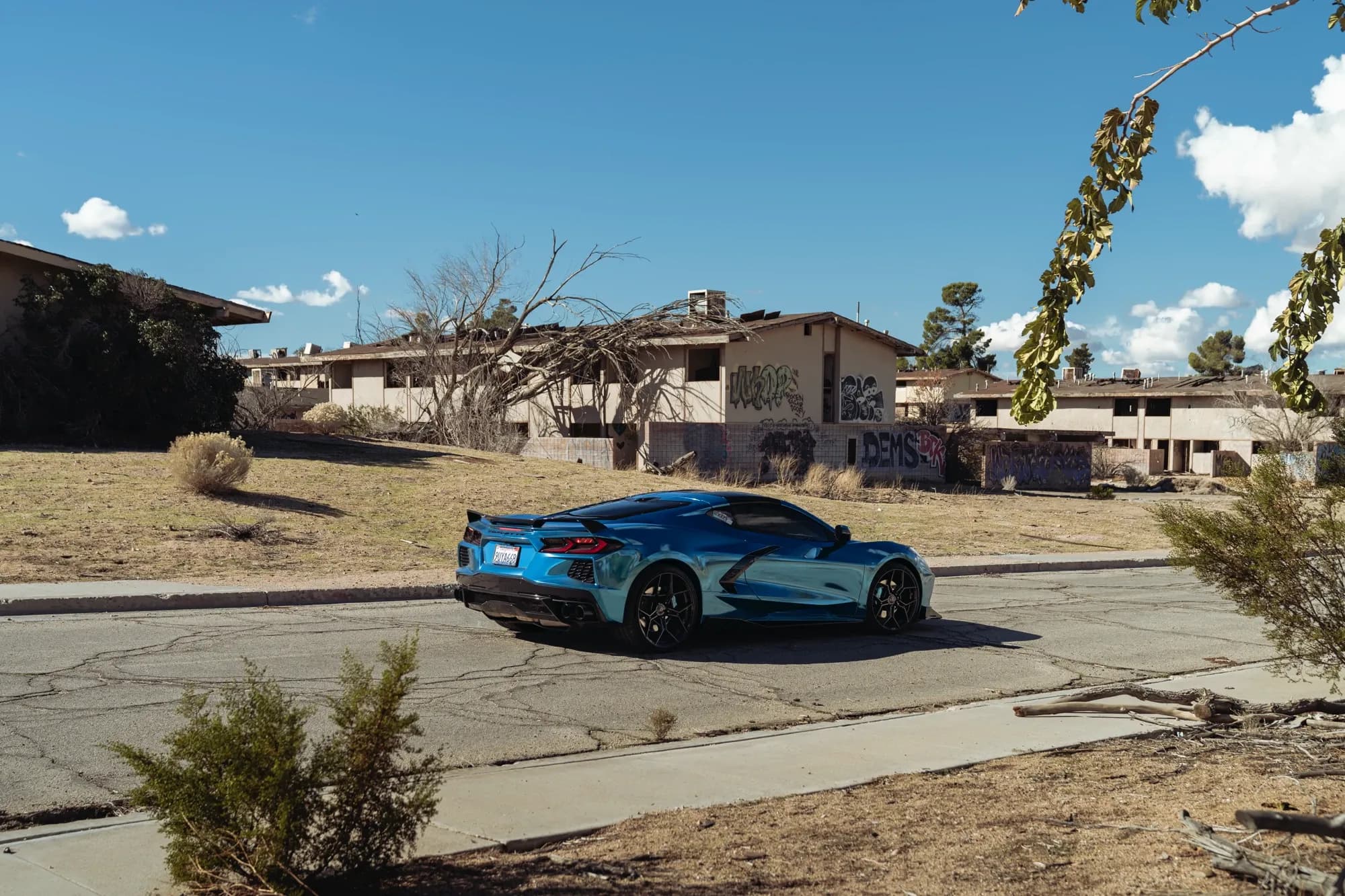 2021 Chevrolet Corvette C8 — vehicle wraps, interior