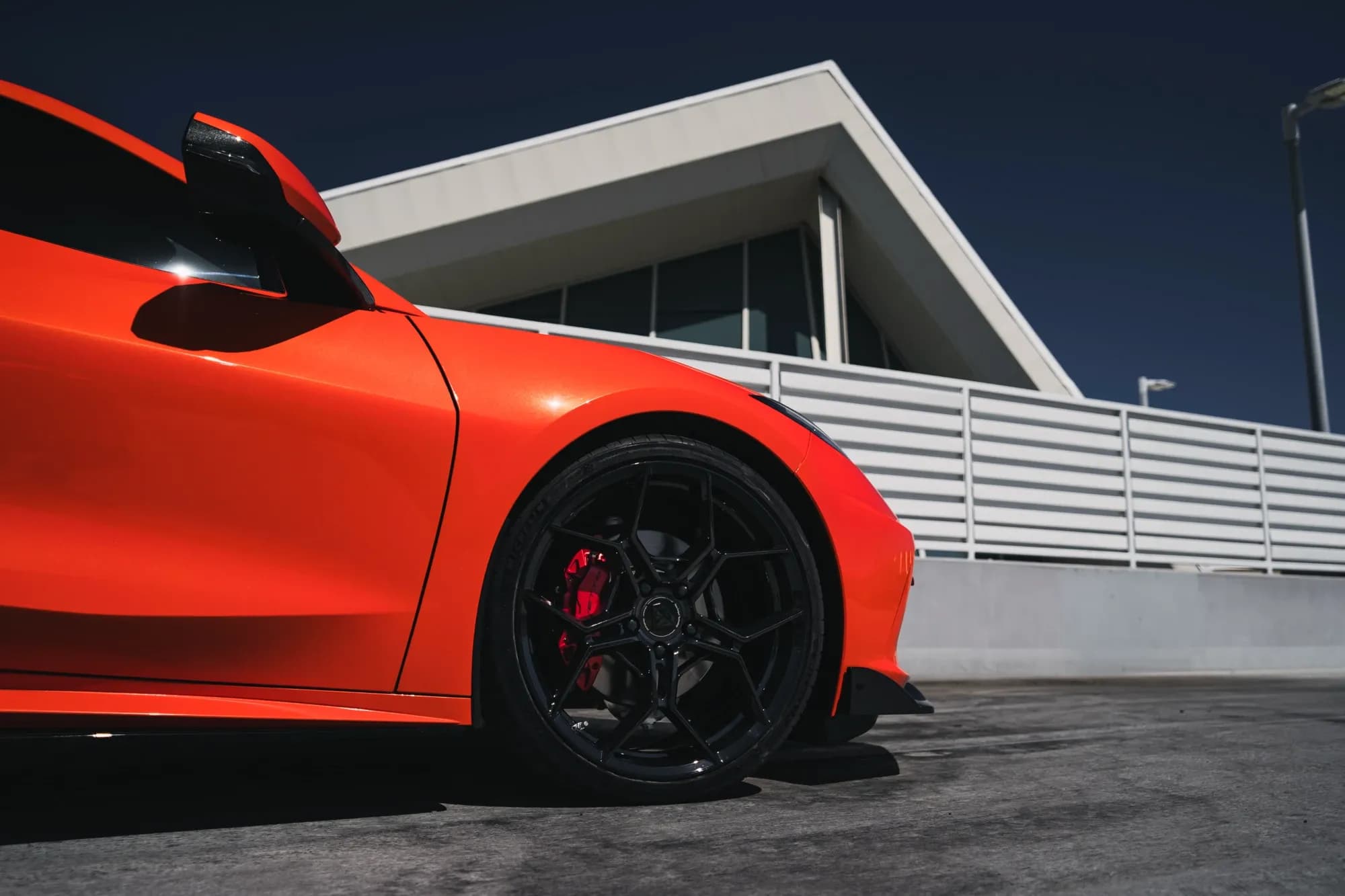 2021 Chevrolet Corvette C8 — wheels, side profile