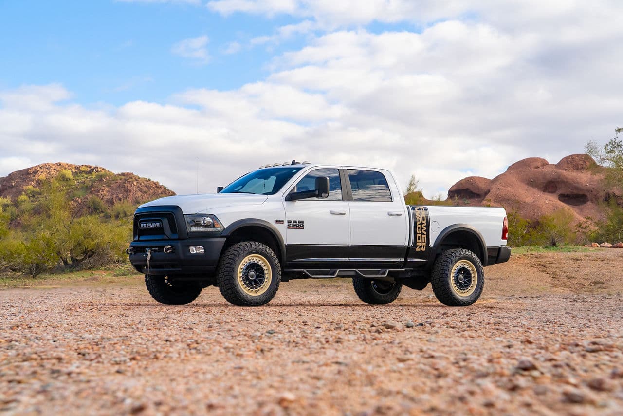 Interior of 2021 Dodge 2500 Power Wagon with wheels