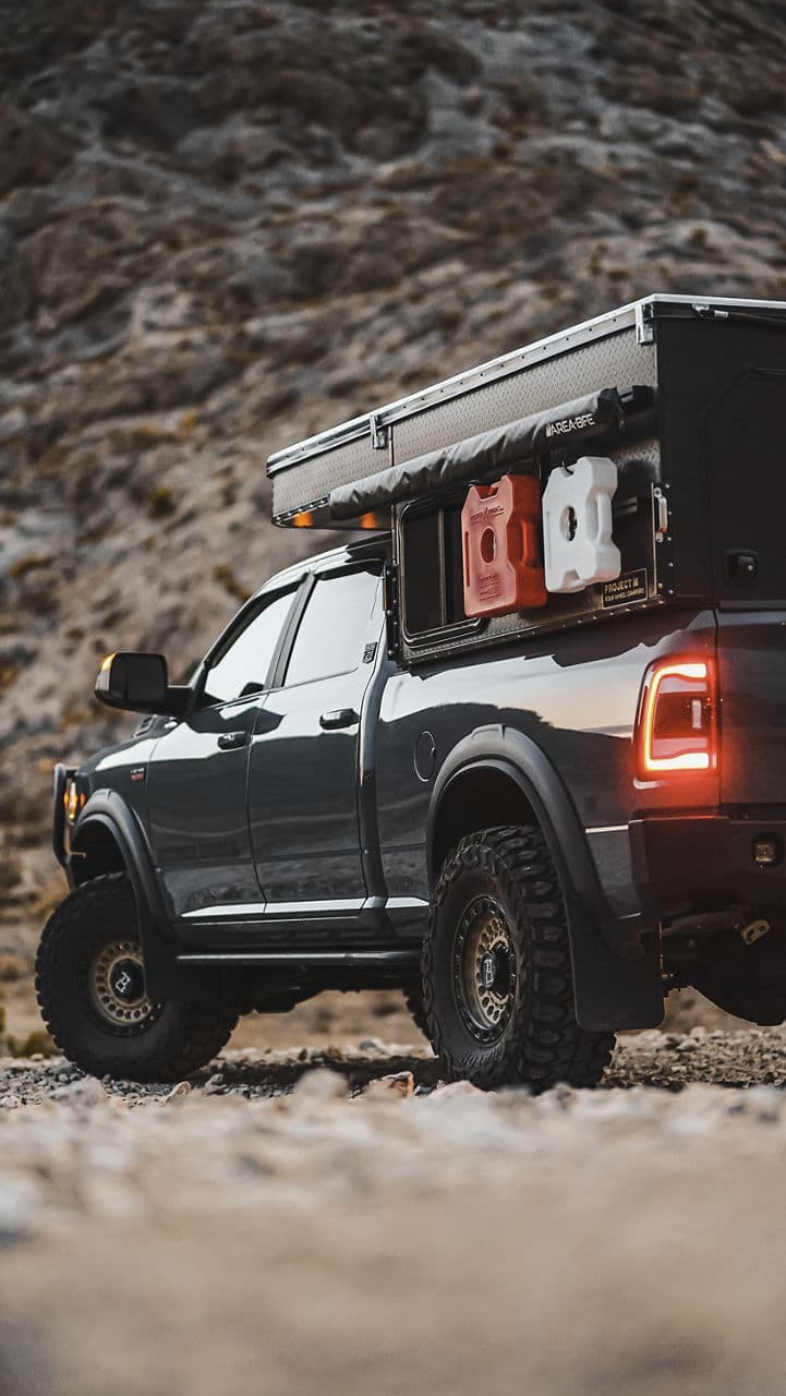 Interior of 2021 Dodge Ram 2500 Power Wagon with truck suv wheels