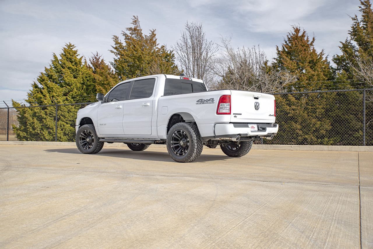 Interior of 2021 Dodge Ram Bighorn with truck suv wheels