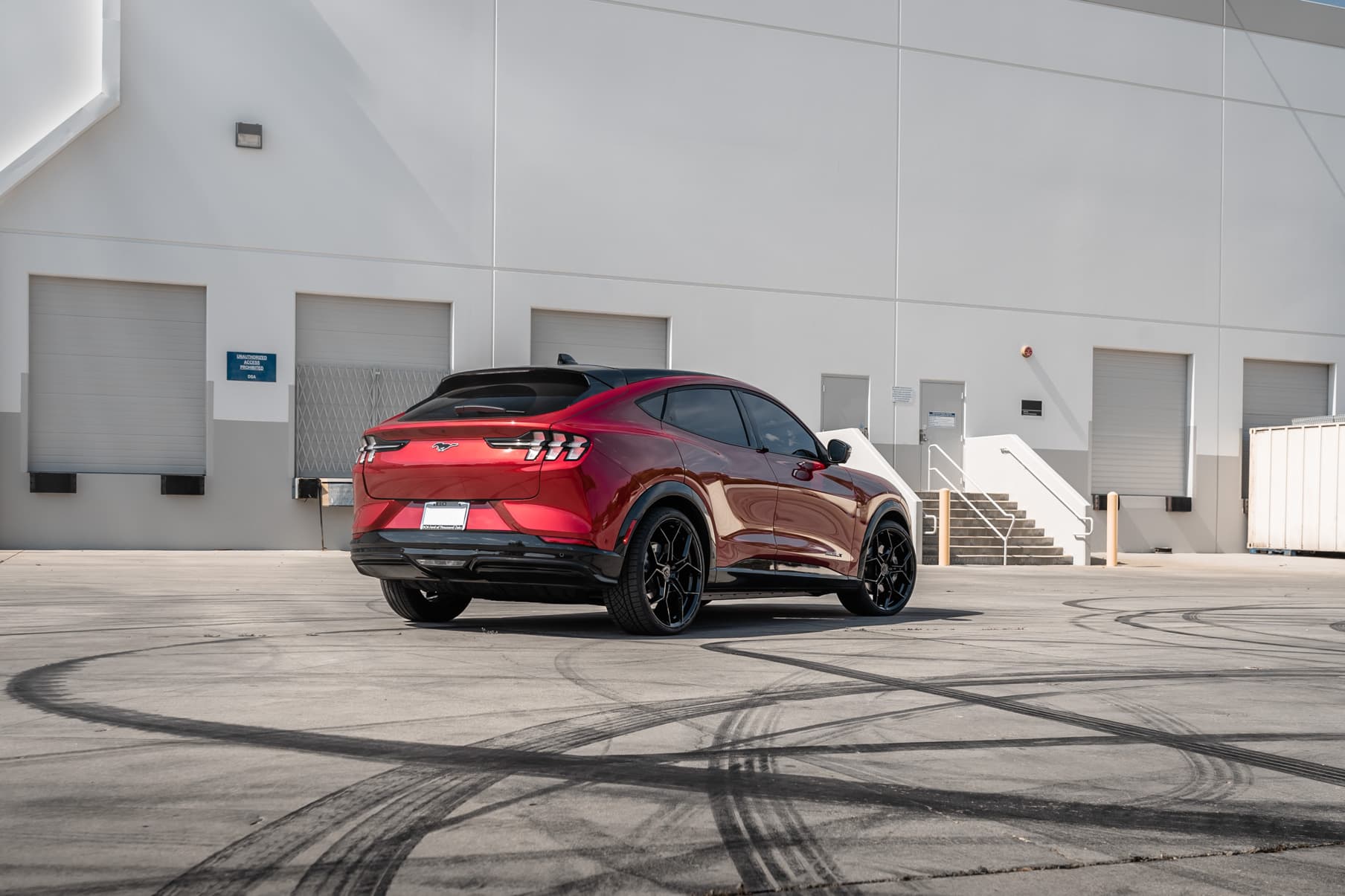 2021 Ford Mustang Mach-E — wheels, side profile