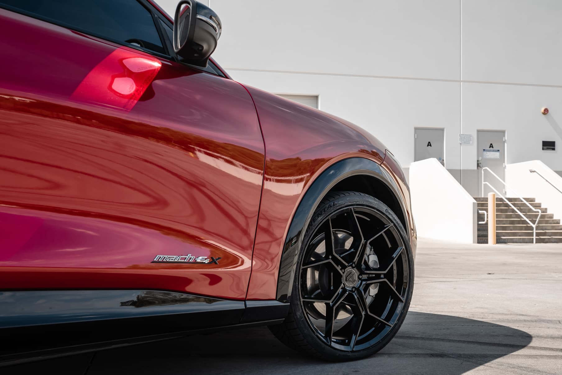 2021 Ford Mustang Mach-E — wheels, rear view