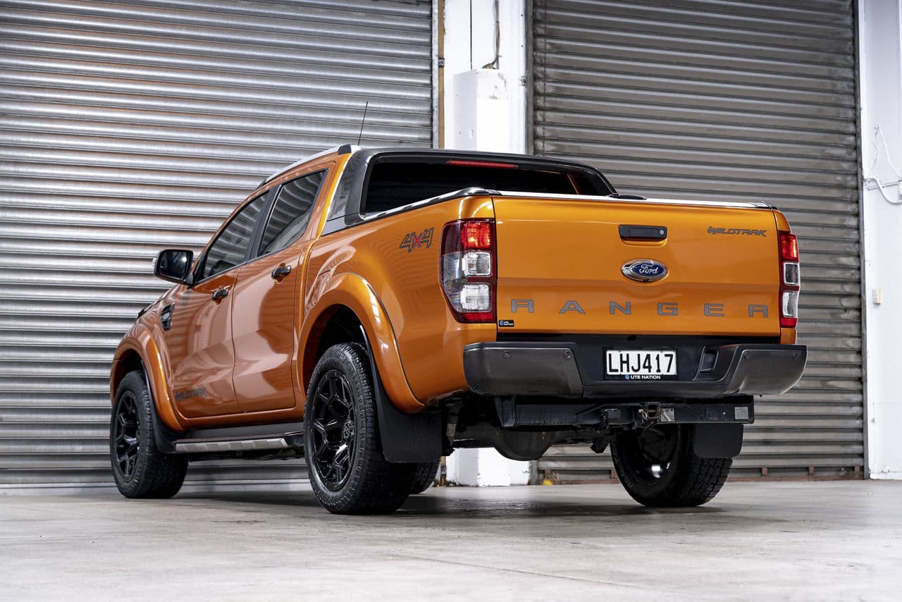 Interior of 2021 Ford Ranger with wheels