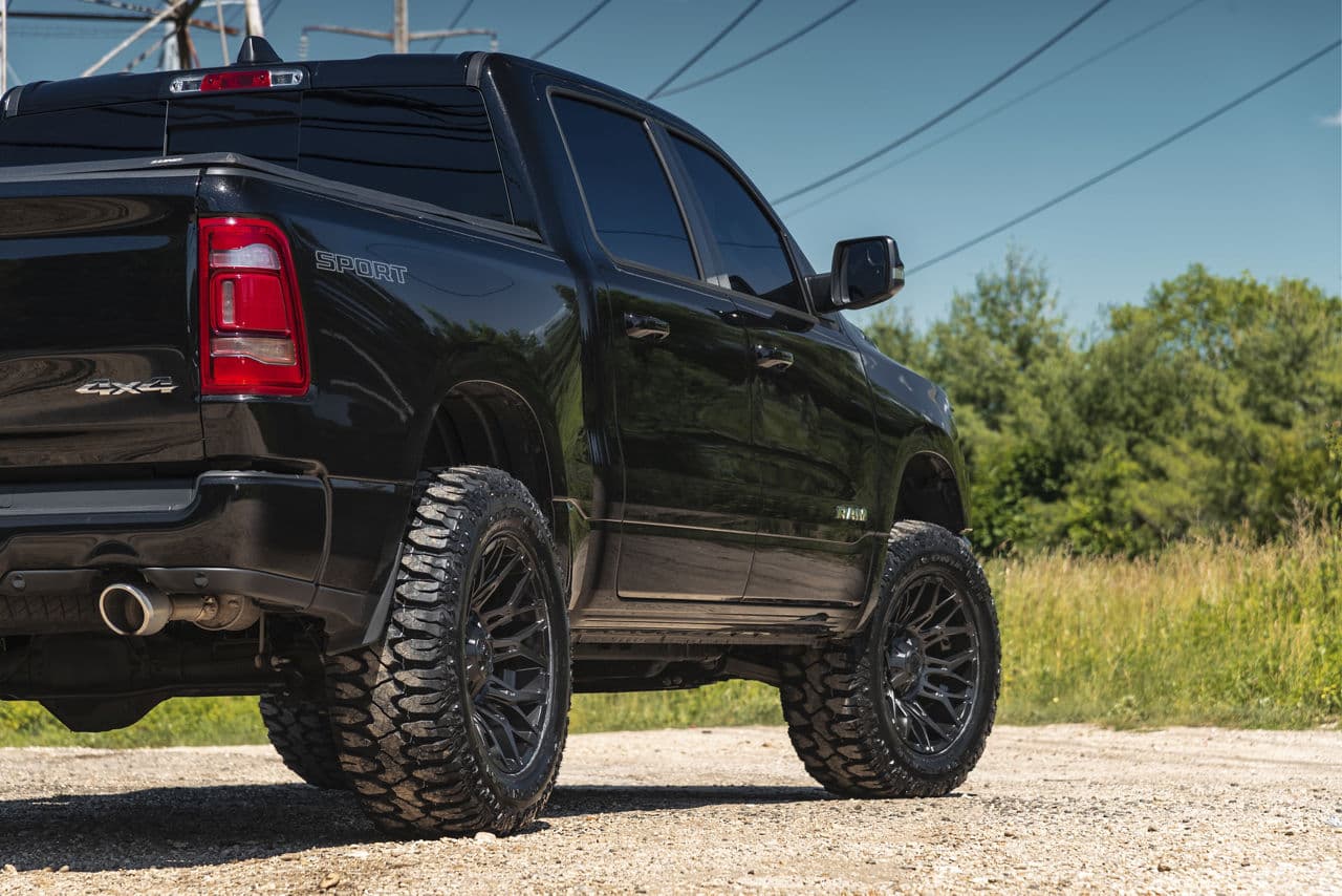Interior of 2021 Ram 1500 Big Horn with wheels