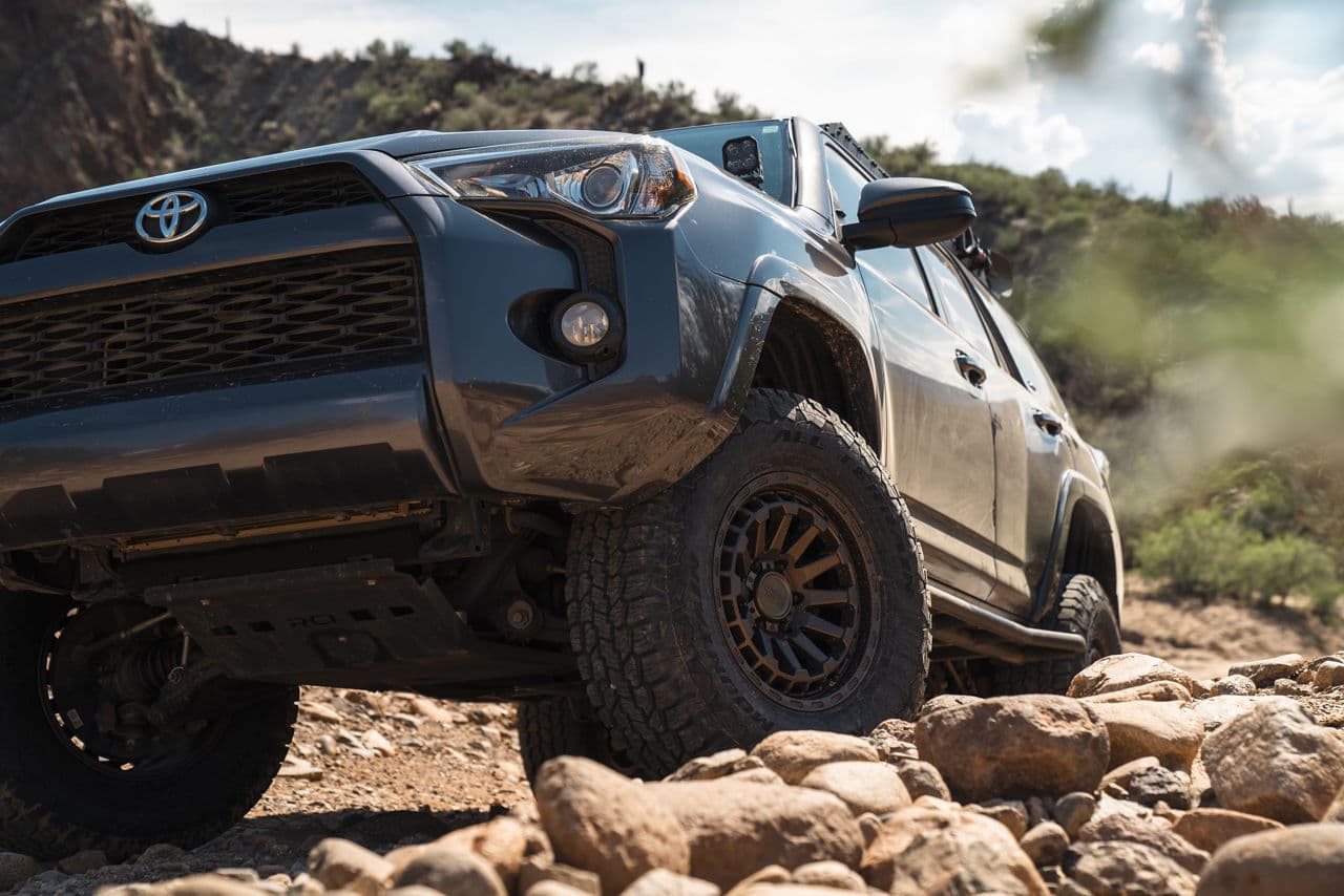 Interior of 2021 Toyota 4Runner with truck suv wheels