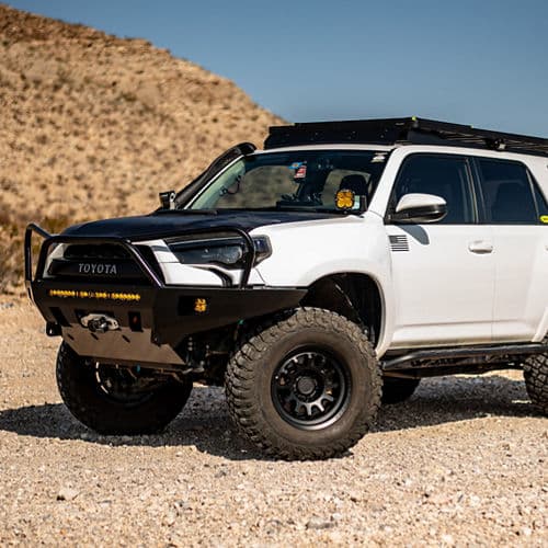 Detail view of 2021 Toyota 4Runner with truck suv wheels