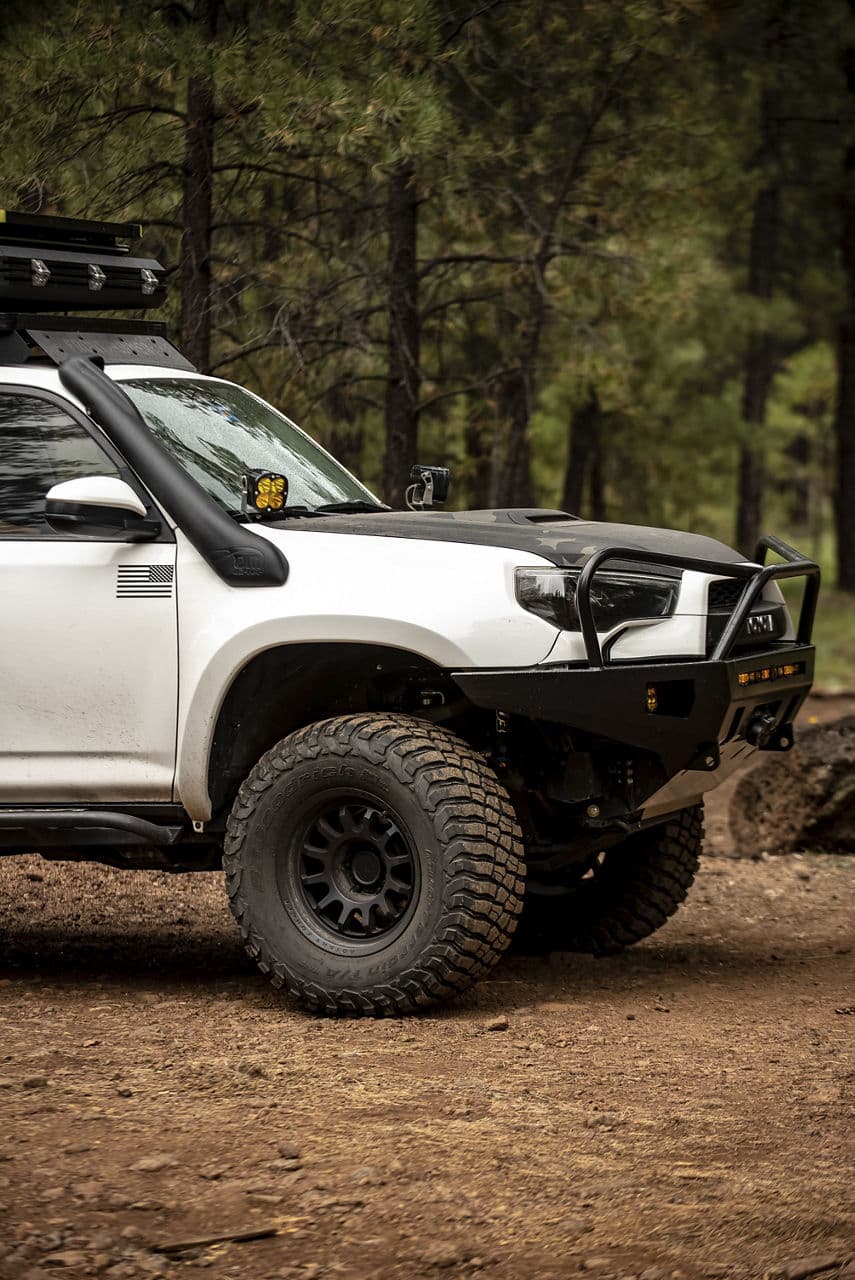 Side profile of 2021 Toyota 4Runner with wheels