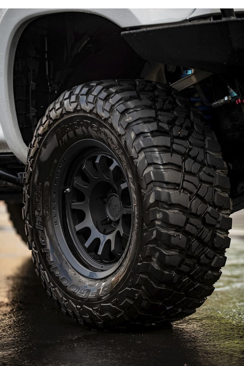 Detail view of 2021 Toyota 4Runner with wheels
