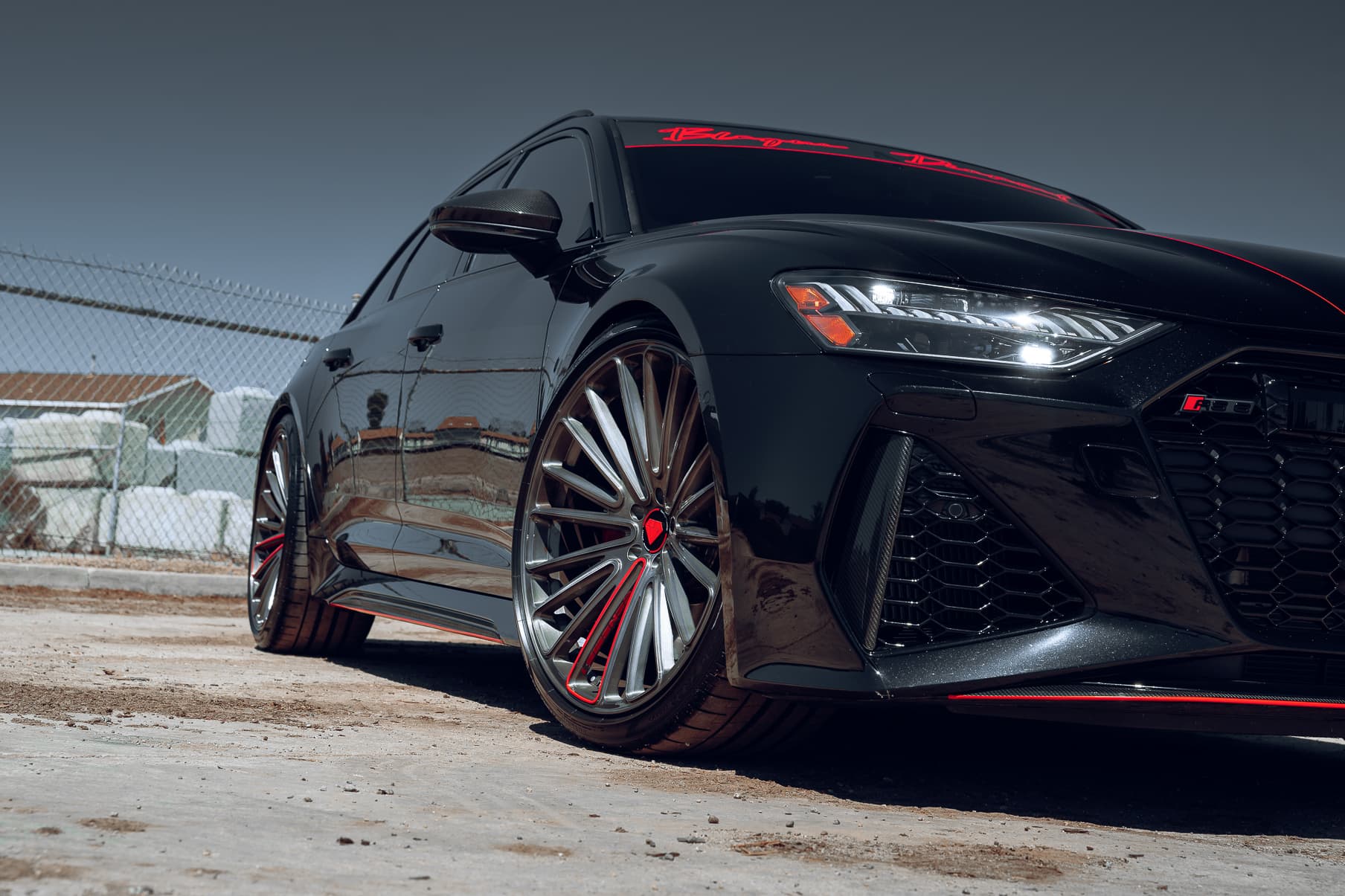 2022 Audi RS6 — wheels, rear view