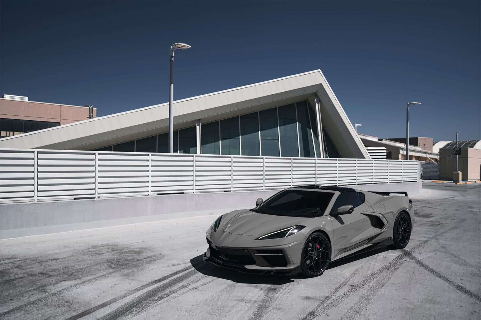 2022 Chevrolet Corvette C8 — custom build, front view