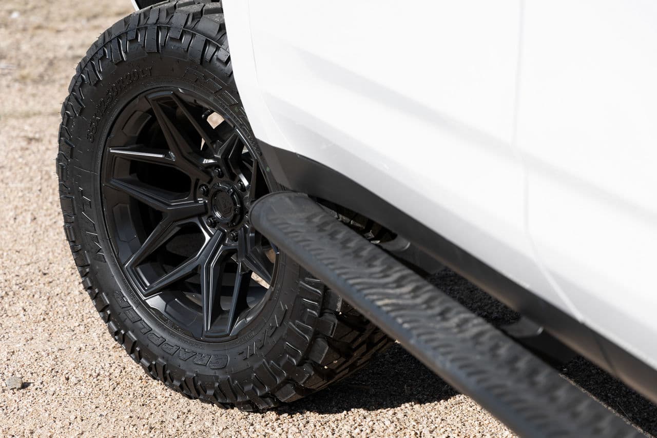 Interior of 2022 Chevrolet Tahoe with wheels
