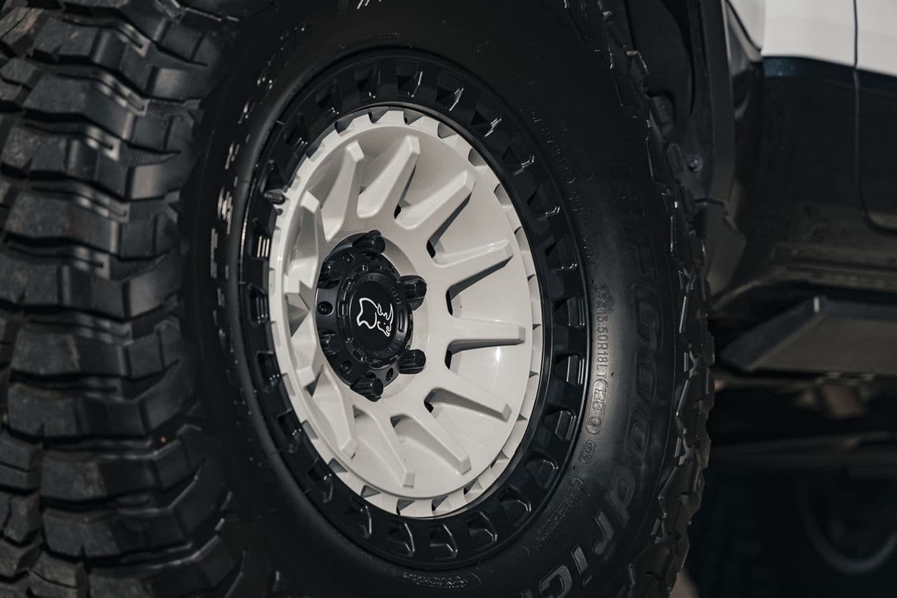 Interior of 2022 Dodge Ram 1500 TRX with truck suv wheels