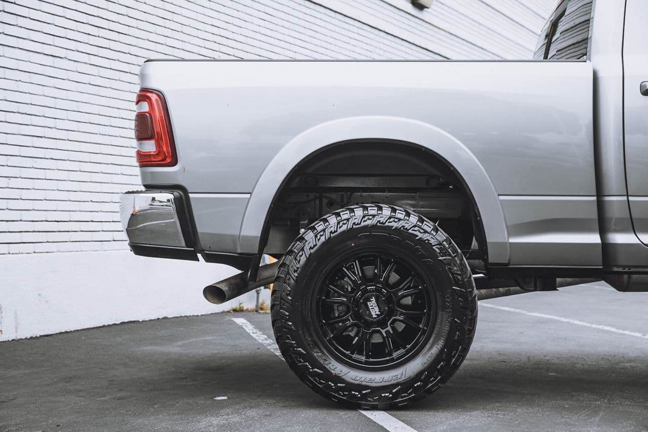 Interior of 2022 Dodge Ram with truck suv wheels