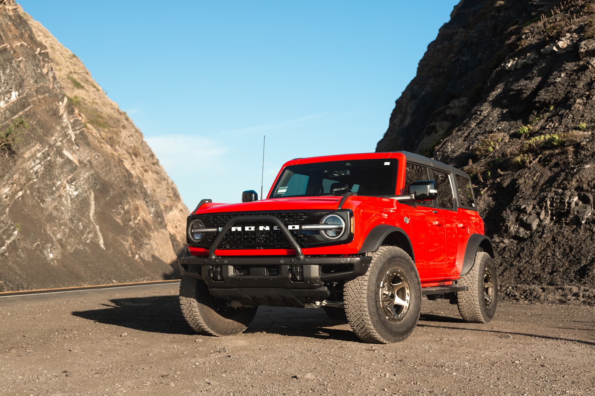 2022 Ford Bronco — wheels, rear view