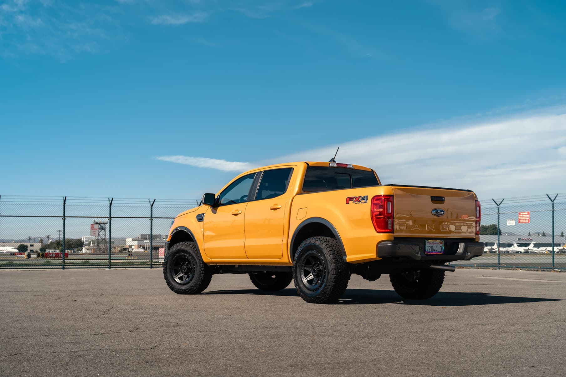2022 Ford Ranger Lariat — custom build, interior