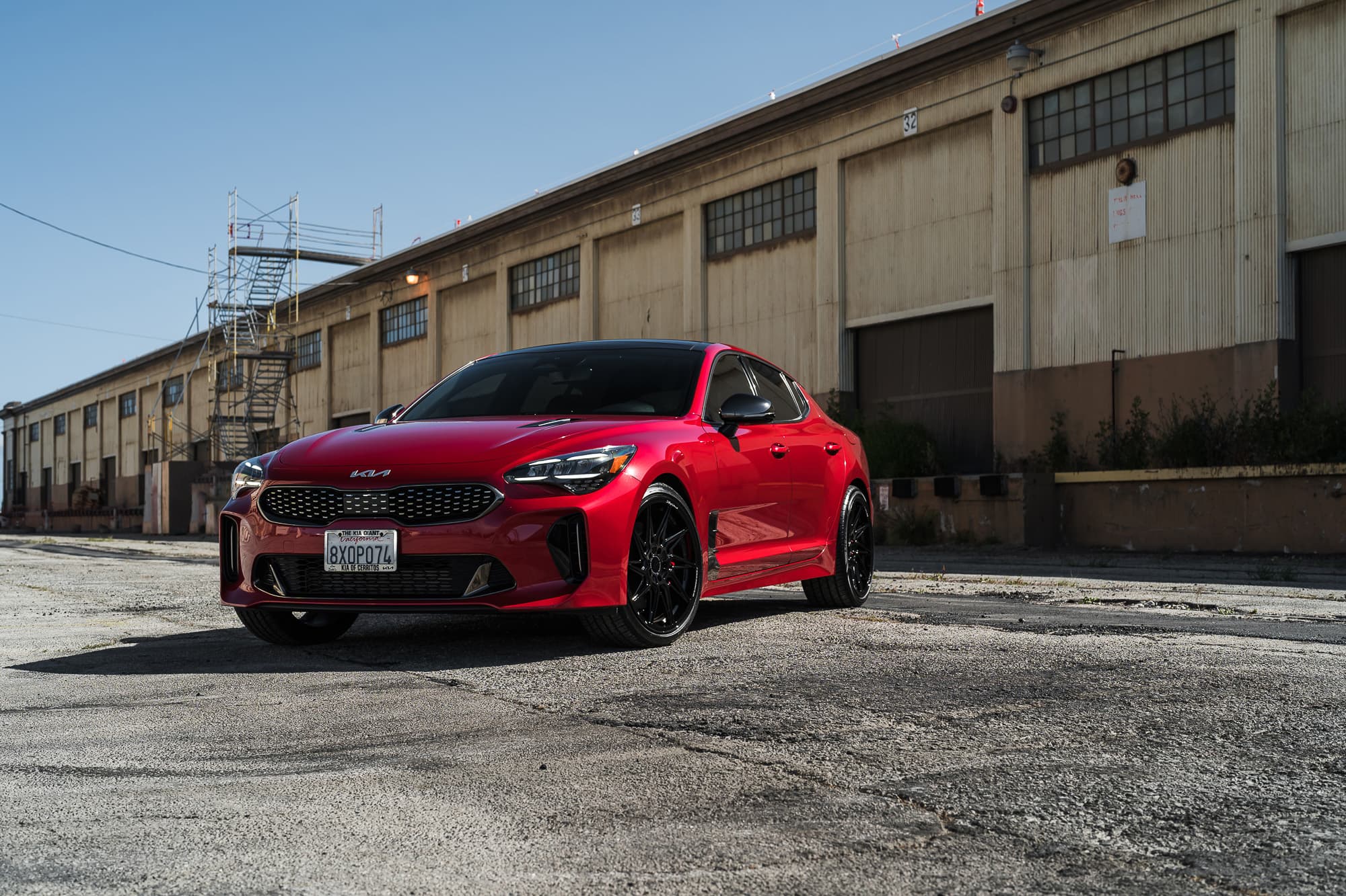 2022 Kia Stinger GT — truck suv wheels, rear view