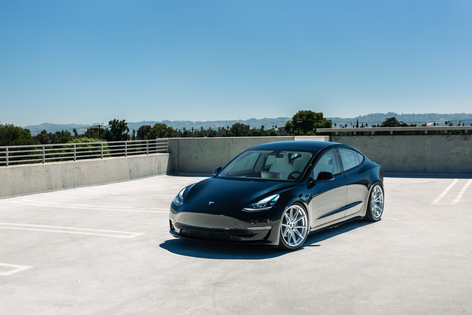 2022 Tesla Model 3 — vehicle wraps, interior