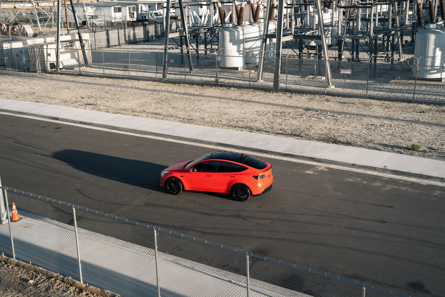 2022 Tesla Model Y — wheels, rear view
