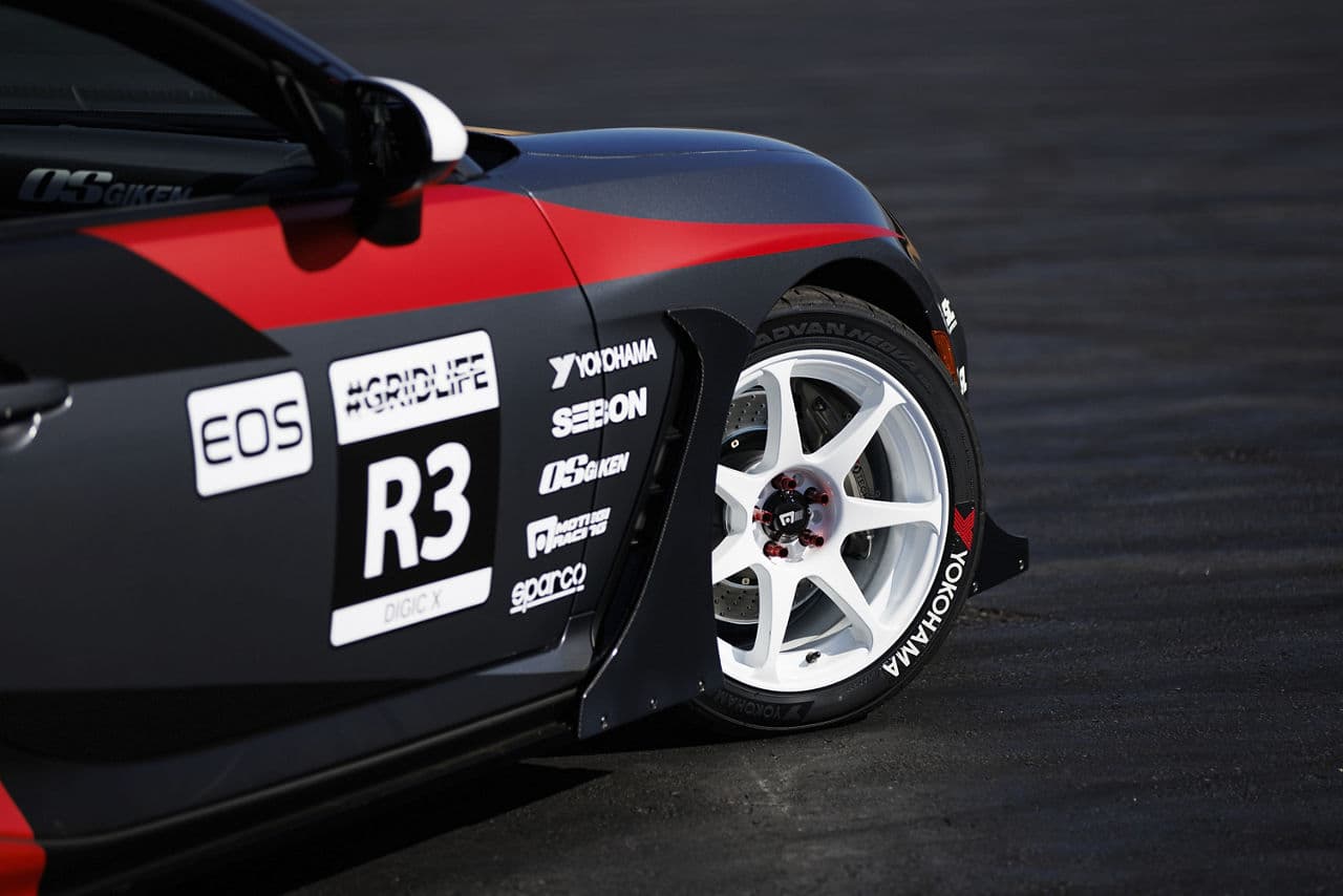 Rear view of 2022 Toyota GR86 with wheels
