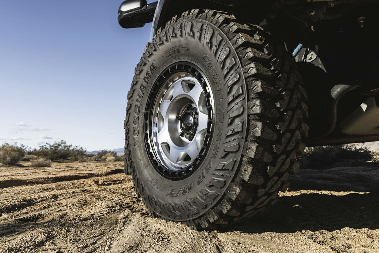 Detail view of 2022 Toyota Tundra with truck suv wheels