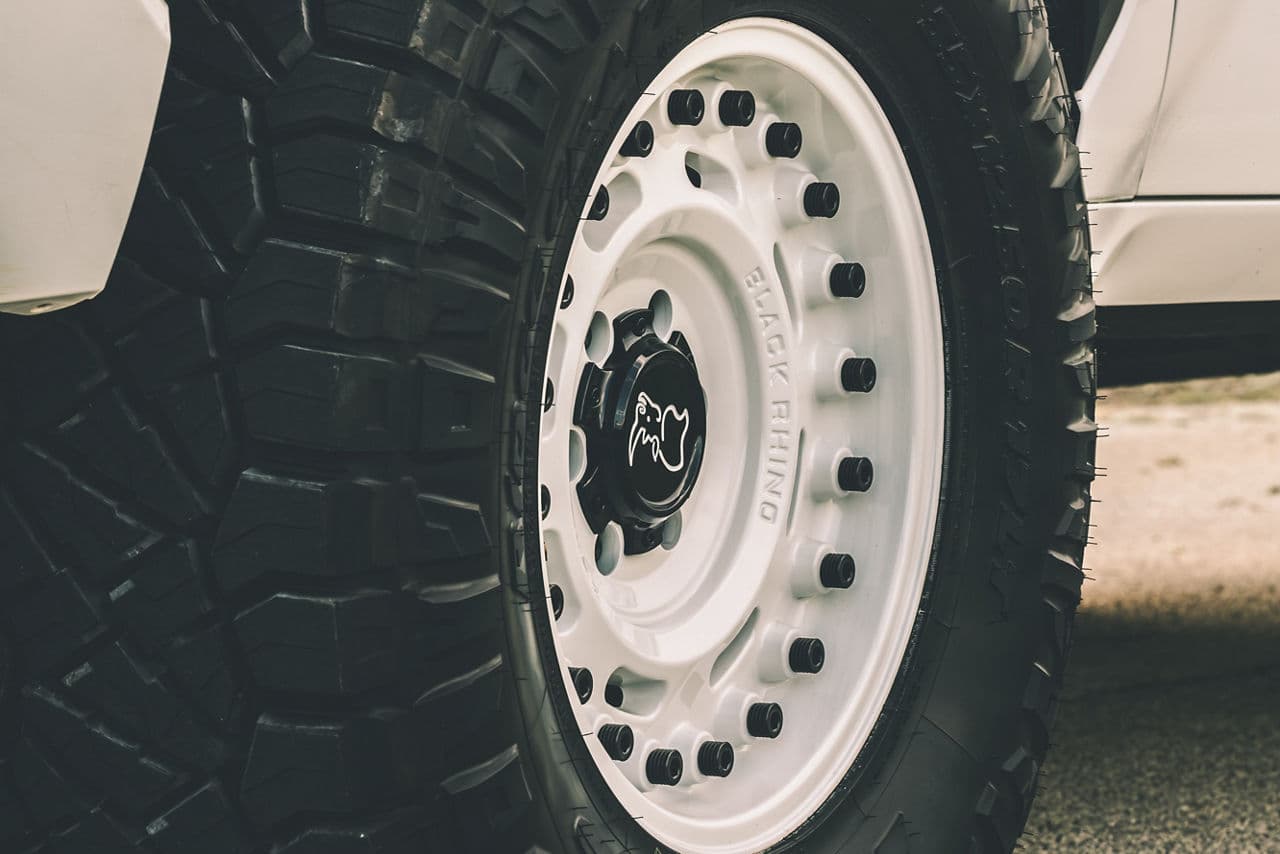 Interior of 2022 Toyota Tundra with wheels