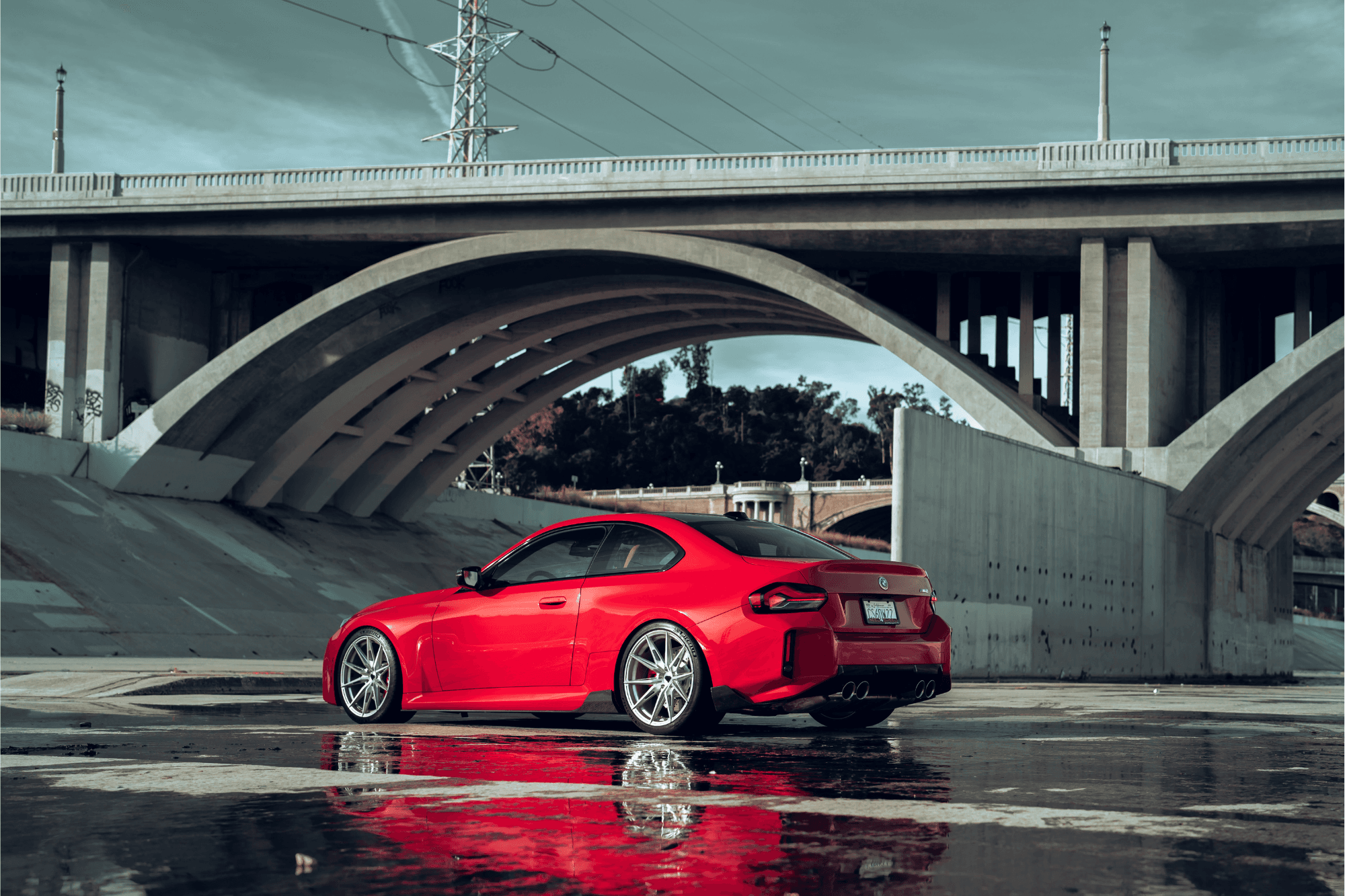 2023 BMW M2 — vehicle wraps, rear view