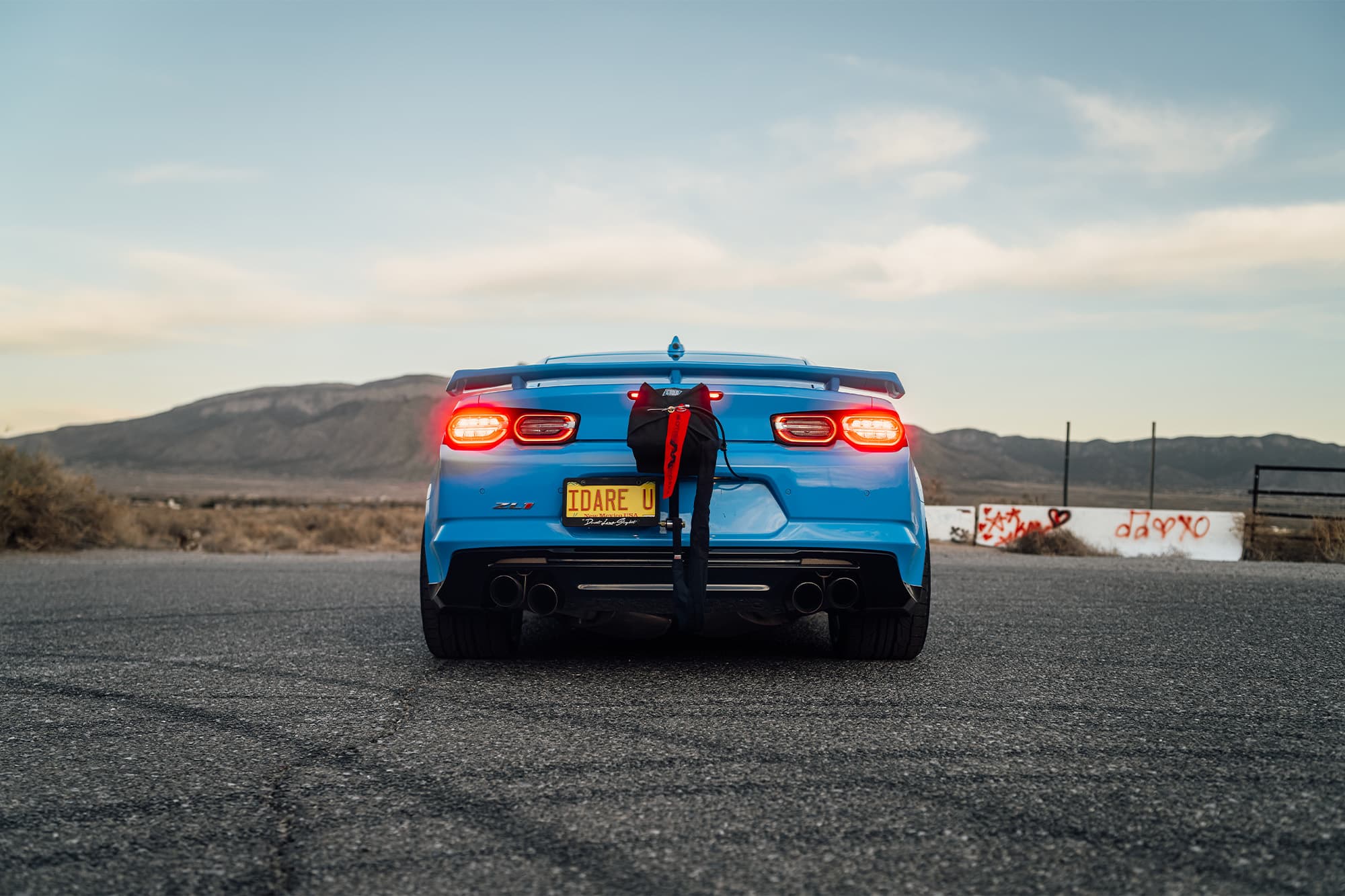 2023 Chevrolet Camaro ZL1 — lowering springs, interior