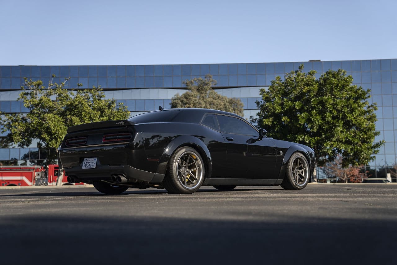 Interior of 2023 Dodge Challenger Hellcat Jailbreak with wheels