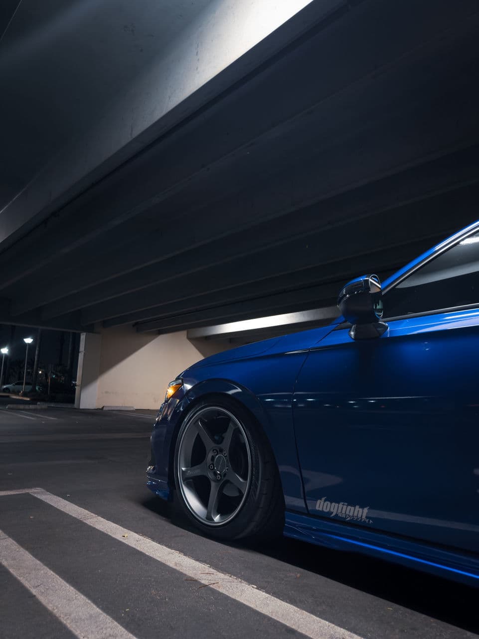 Front view of 2023 Honda Civic with wheels