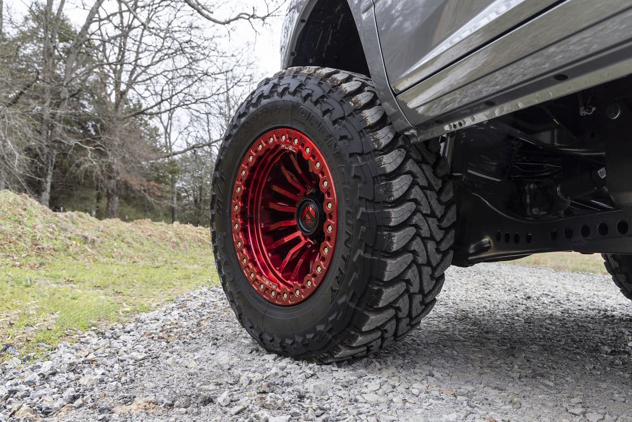 Interior of 2023 Ram 2500 with wheels