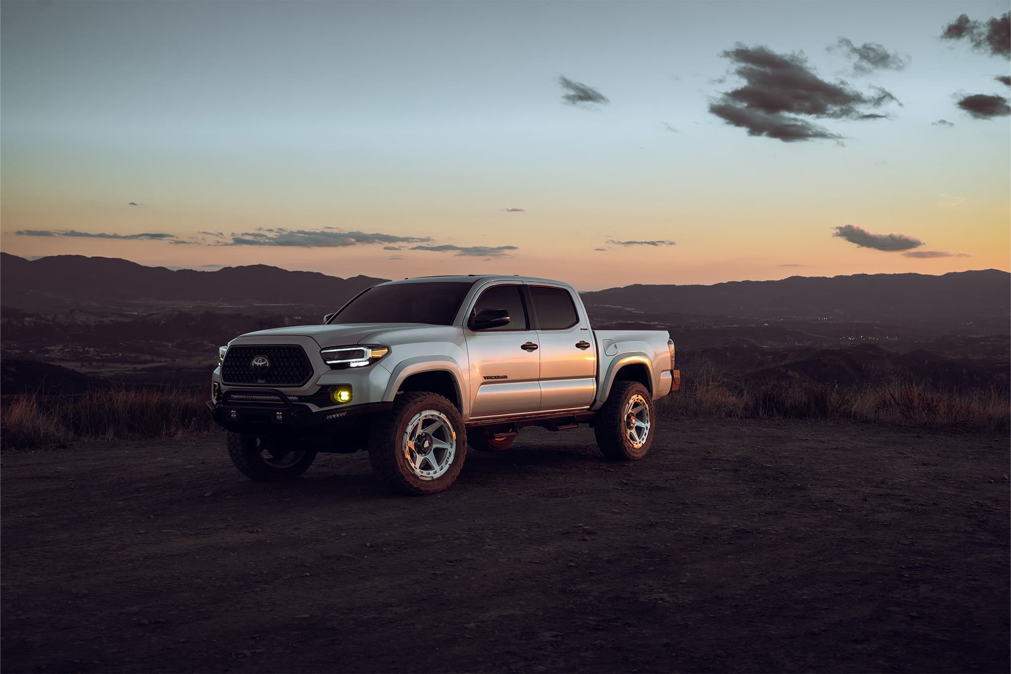 2023 Toyota Tacoma — custom build, interior