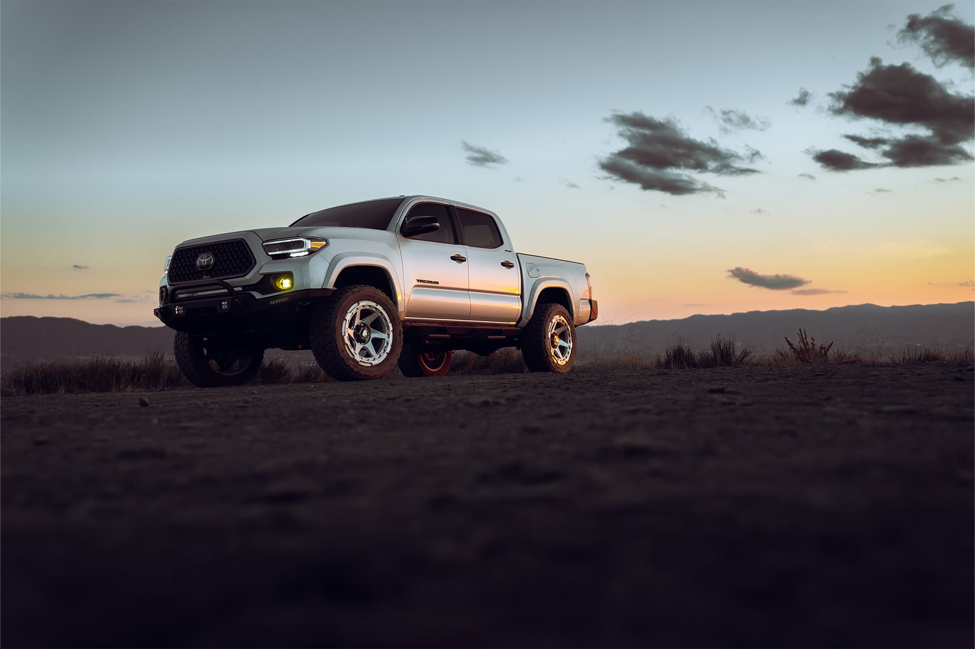 2023 Toyota Tacoma — custom build, detail view