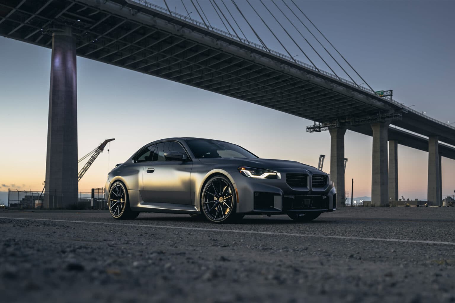 2024 BMW M2 — wheels, front view
