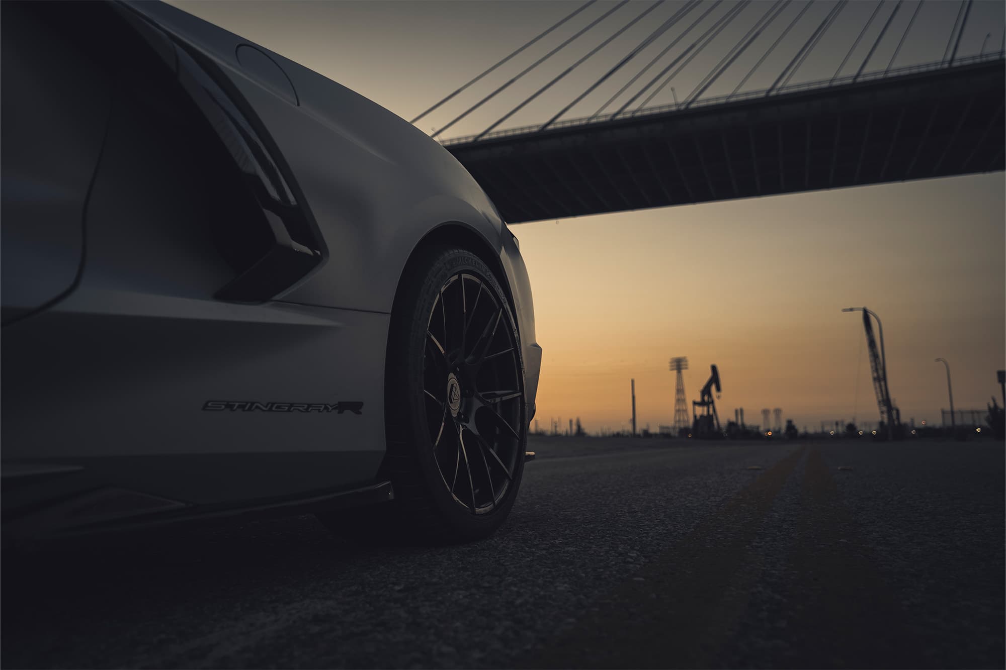 2024 Chevrolet C8 Corvette — wheels, interior