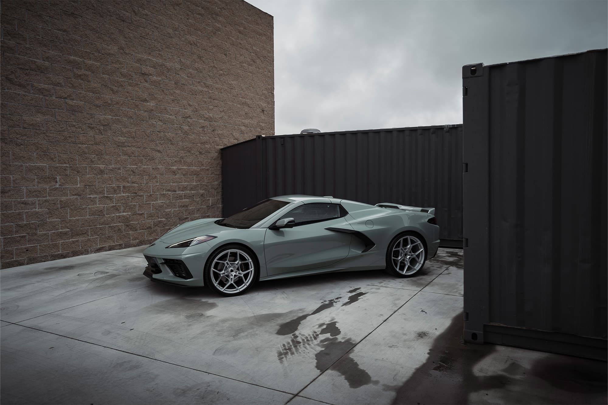 2024 Chevrolet Corvette C8 — wheels, side profile