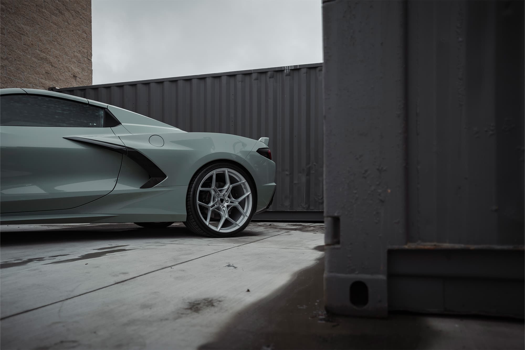 2024 Chevrolet Corvette C8 — wheels, rear view