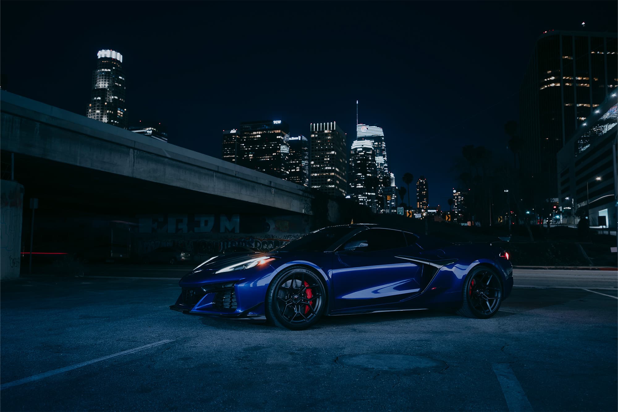 2024 Chevrolet Corvette Z06 — tuner wheels, side profile