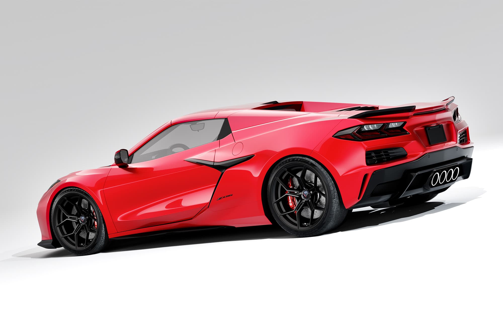 2024 Chevrolet Corvette Z06 — wheels, side profile